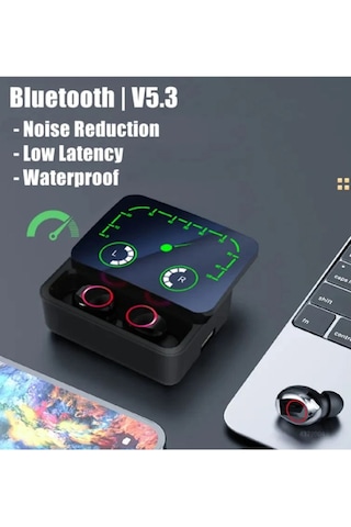 M90 Max Powerbankli Hız Göstergeli Mikrofonlu Bluetooth Kulaklık