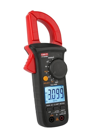 Ayt Powermaster Ut-200b Dijital Pensampermetre Ac Akım Ölçer Sesli Ölçüm Yüksek Voltaj Uyarısı