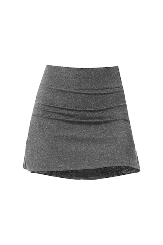 Fastbuy Komial Kadın Aktif Skort Günlük Kısa Etek Açık Gri Xs Açık Gri Gri