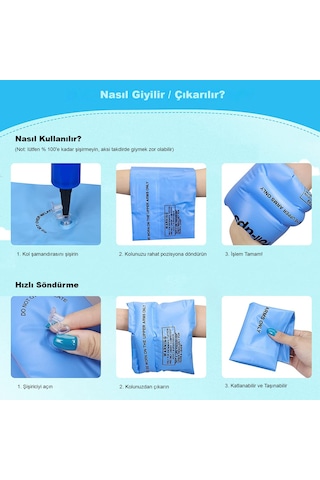Yürüyen Kolluk - Kalınlaştırılmış Pvc Yüzme Kolluk, Roll Up Çok Renkli