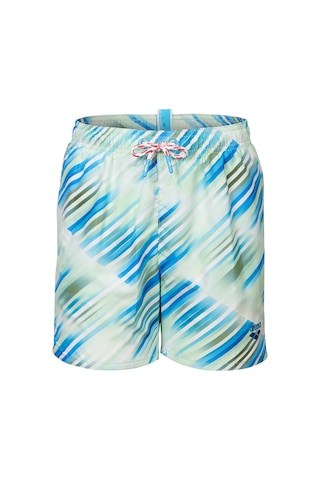 Arena Water Prints Beach Çocuk Yeşil Deniz Şortu 007186631