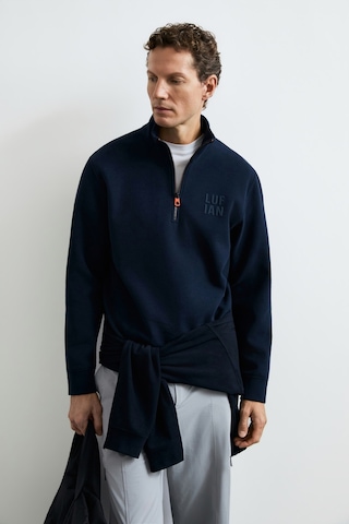 Lufian Chase Erkek Sweatshirt 112030213 Lacivert