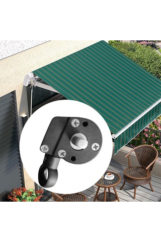 Homyl Açık Tente Krank Şanzıman Parçaları Güneşlikler Siyah