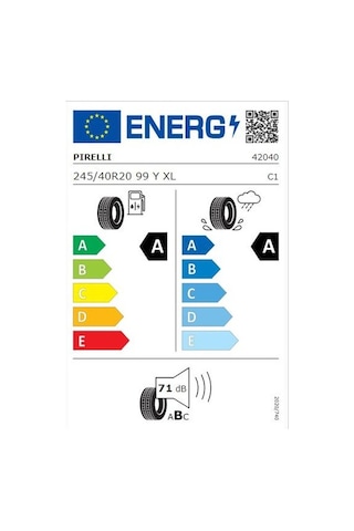 Pirelli 245/40R20 99Y XL P-Zero PZ4 Mo Yaz Lastiği 2025