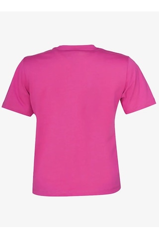 Hummel 911867-3502 T-ıc Icona Regular Kadın Tshirt Pembe