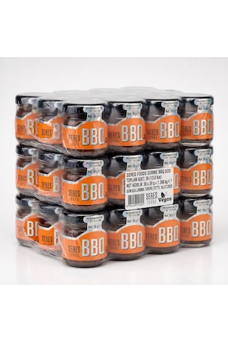 Seres Foods Bbq Barbekü Sos Mini Cam Kavanoz 40 Ml X 36 Adet