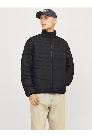Jack & Jones 12256985 Erkek Siyah Mont & Kaban