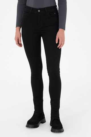 U.s. Polo Assn. Kadın Siyah Pantolon Jean 50289341-dn0027 Black