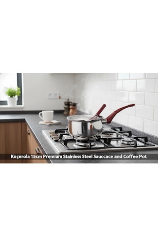 Koçerola 15 Cm Premium Paslanmaz Çelik Sosluk Ve Cezve Diğer