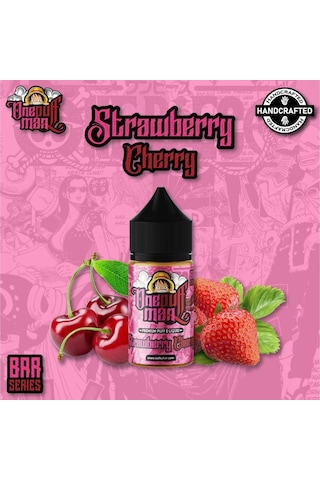One Puff Man Strawberry Cherry 30 ML 20 MG One Puff Man Strawberry Cherry 30 ML 20 MG