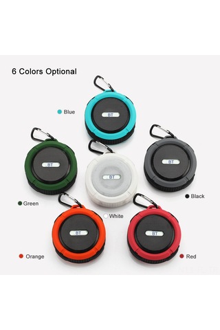 Lemestar Küçük Ve Taşınabilir C6 Mini Kablosuz Hoparlör - Ip65 Su Geçirmez, Mikrofonlu, Usb Şarjlı