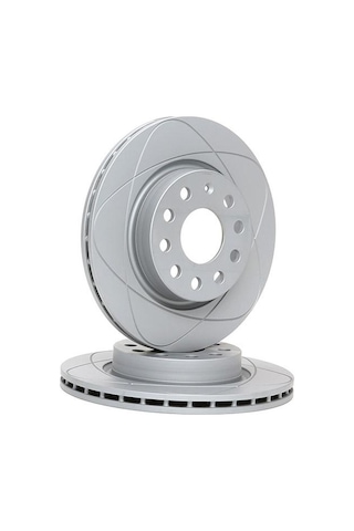 Vw Golf 5 Çizgili Ön Fren Diski 1.6 Fsı 280Mm 2004-2009 Ate