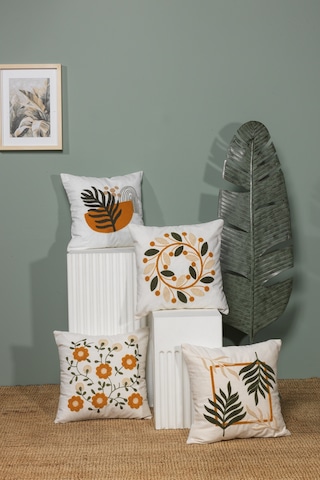 Elart Daisy Kırlent Kılıfı 4 Adet 40x40 Cm Renksiz