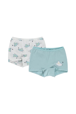 Civil Girls Kız Çocuk Cute Bird 2-12 Yaş 2'li Boxer - Standart