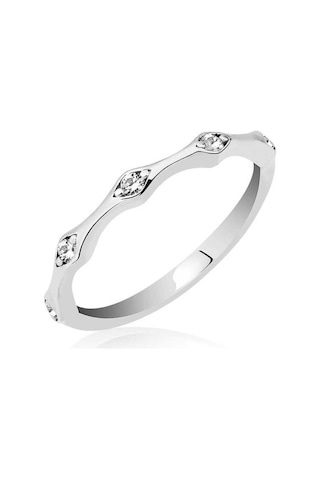 Casera's Gümüş Beştaşlı Mekik Kadın Yüzük Csr2183084 Gümüş