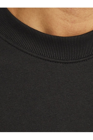 Jack & Jones Jjeurban Edge Rahat Kesim Sweatshirt 12259945 Siyah
