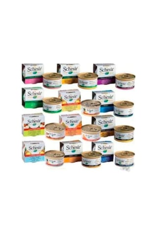 Schesir Karışık Konserve Yetişkin Kedi Maması 12 x 85 G Schesir Karışık Konserve Yetişkin Kedi Maması 12 x 85 G