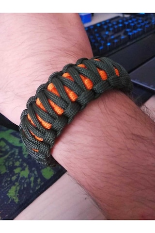 PARACORD DÜNYASI Paracord King Cobra Survival Bileklik