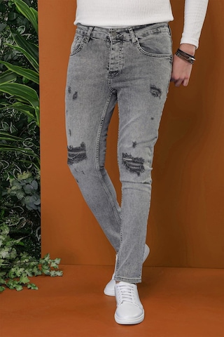 Efor Denim Pnt 118 Gri Jean Pantolon Gri