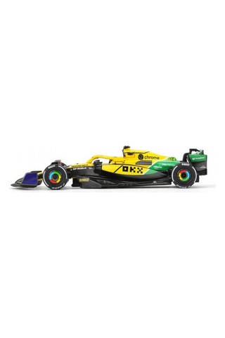 1/64 Mclaren Mcl38 81 Oscar Piastri 2024 F1 Monaco Gp 2nd Place Sarı