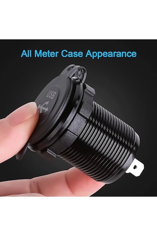 Se-2404 3port Usb Şarj Soketi Karavan Araç Tekne Şarj Cihazı