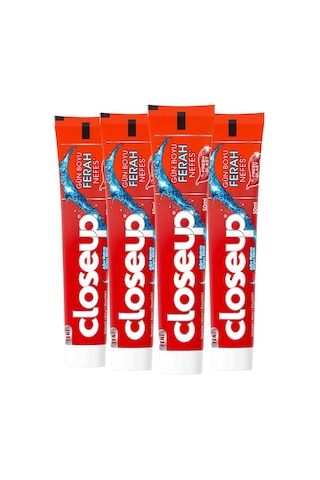 Close Up Günboyu Ferah Nefes Fresh Blast 50 Ml 4 Adet Beyazlık
