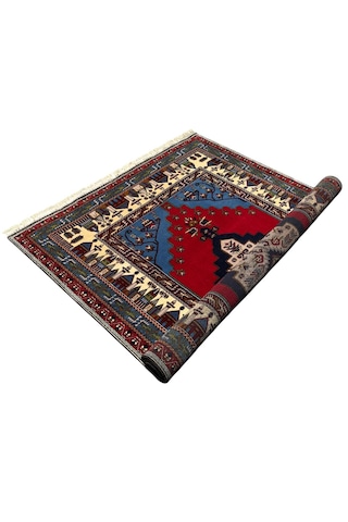 El Dokuma Sıfır Büyük Ölçü Yahyalı Halısı 197x295 Yün Salon Halısı