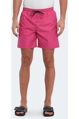 Slazenger RENO Erkek Cepli Deniz Şortu Fuşya Mayo