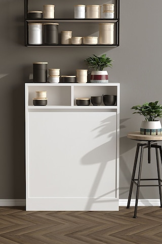 Decormet Bracked Çok Fonksiyonlu Masa Beyaz beyaz