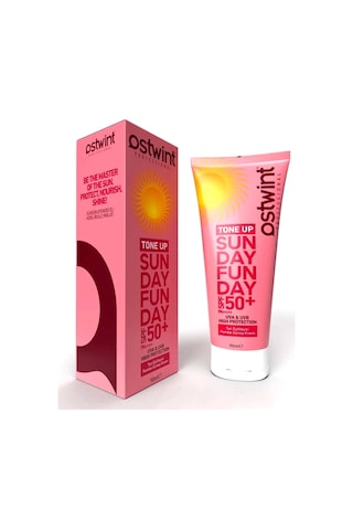 Ostwint Tone Up Ton Eşitleyici Pembe Güneş Kremi SPF50+ 90 ML
