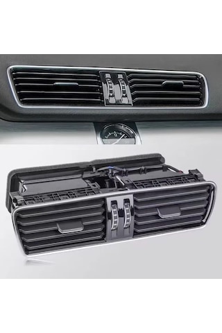 Passat Hava Izgarasi B6 Cc B7 Orta Hava Izgara Parlak Siyah Piano