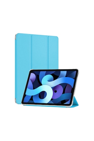 Microsonic Apple Uyumlu iPad Air 13 2025 Kılıf A3268-a3269 Slim Translucent Back Smart Cover Tablet Kılıfı