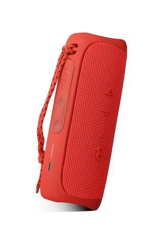 Boom Kırmızı Taşınabilir Ses Bombası Kablosuz Bluetooth Hoparlör