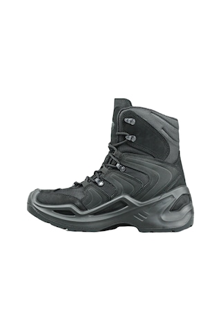 Scooter G3100 Unisex Watertight Hakiki Deri Su Geçirmez Tactical Outdoor Askeri Bot Nubuk Siyah
