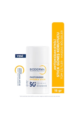 Bioderma Photoderm Invisible Stick Spf50+ 15 Gr