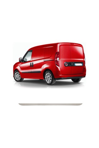 Fiat Doblo Uyumlu 2014 Ve Üzeri Krom Bagaj Alt Çıtası Paslanmaz Çelik