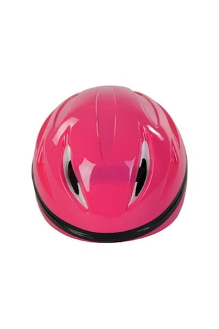 Çocuk Kask Dizlik Dirseklik Seti 7 Parça Pembe