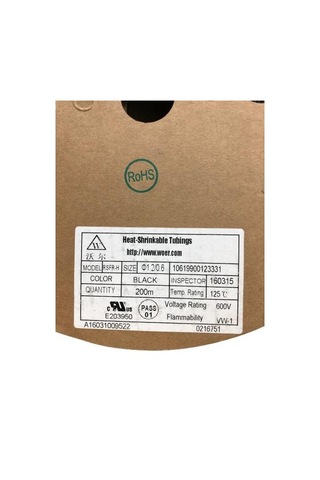 Daralan Makoron Siyah 1.2mm 1 Top 200 Metre