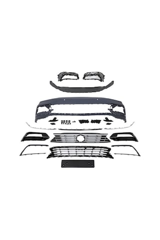 Vw Passat B8 R-line Ön Tampon & Panjur Seti