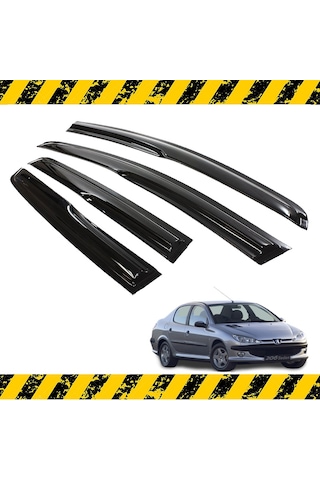 Peugeot 206 Mügen Cam Rüzgarlığı Sedan 1998-2012 Arası 4 Lü Set N11.13095