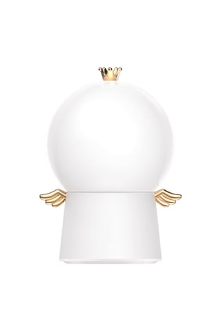 Yifomall Melek Desenli Led Işık Projeksiyonu, Müzikli Döner Gölge Lambası, Çocuklar İçin Uyku Arkadaşı, Bebek Odası Dekorasyon Aleti - Beyaz Diğer