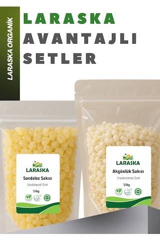 Akgünlük Sakızı 50g Sandaloz Sakızı 50g Set Avantajlı