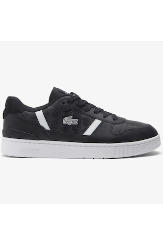 Lacoste T-clip Set 224 01 Leather Mens Sneaker Hakiki Deri Erkek Günlük Spor Ayakkabı Siyah