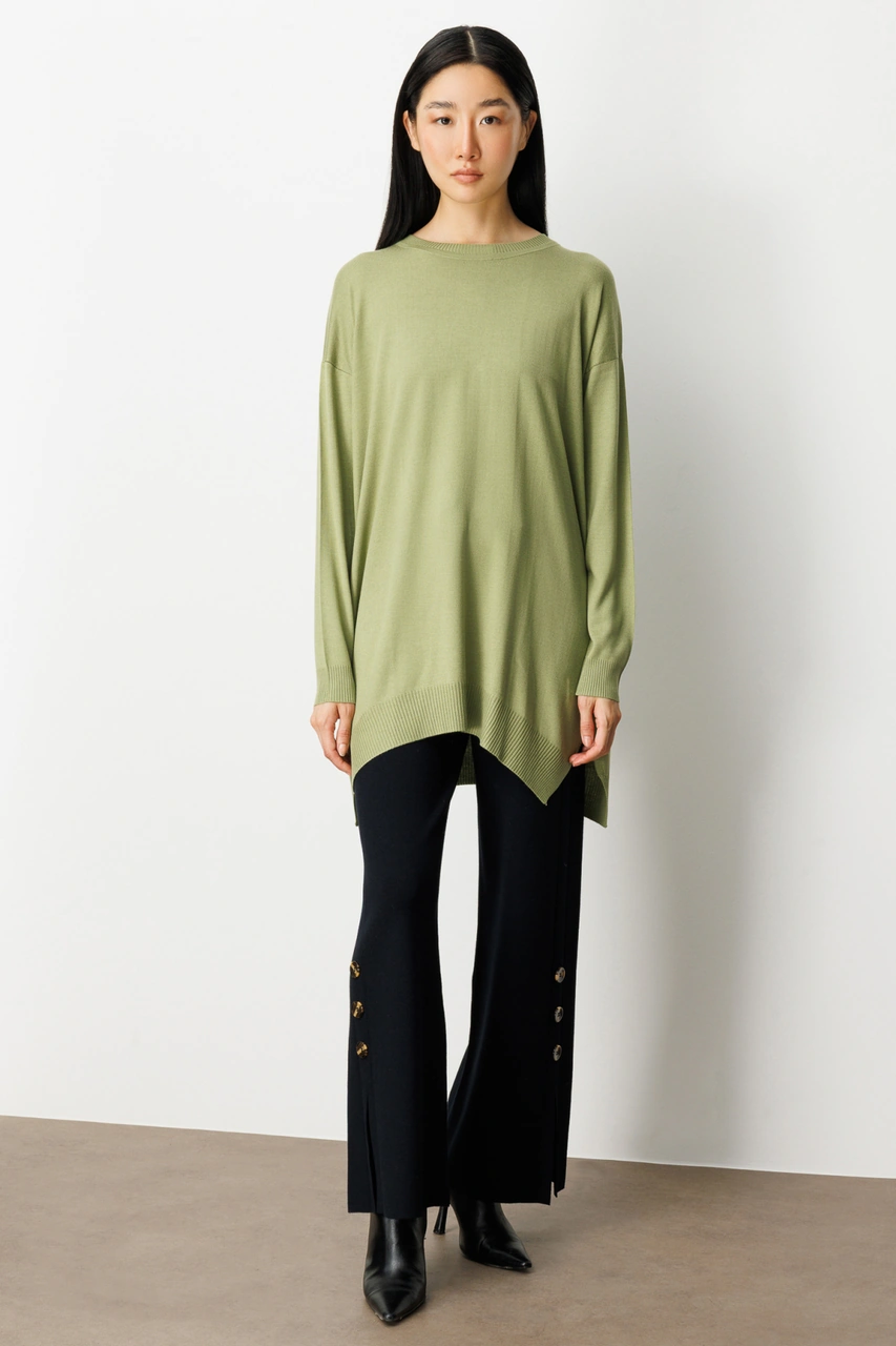 On Kadın Salaş Verev Tunik 65316 Kiwi Kiwi