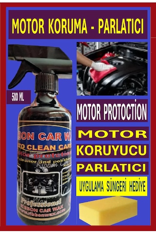 Motor Protoction Motor Koruyucu-parlatıcı 500 Ml + Uygulama Süngeri