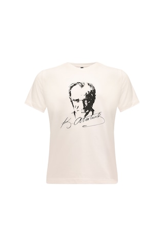 Kinetix Ku 11ata16 5fx Beyaz Unisex Çocuk Kısa Kol T-shirt Beyaz