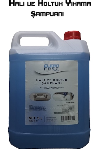 Halı Ve Koltuk Yıkama Şampuanı Tekli