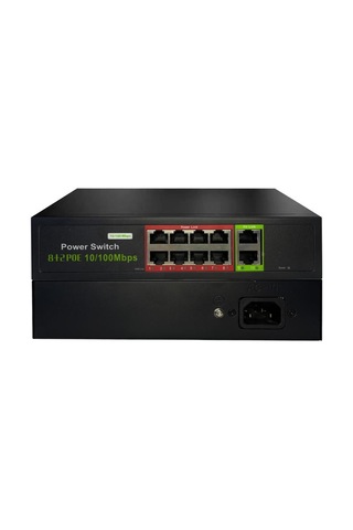 Uranıum Poe-8002 96W 8P.10/100+2P.10/100 RJ45 Poe Switch