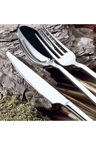 Hira 12 Adet Çubuk Model Pasta Bıçak 304 Kalite 10 mm