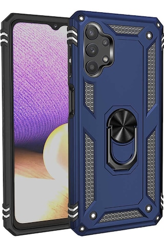Zore Galaxy Uyumlu A13 4g Kılıf Msra Vega Kapak - Mavi Mavi